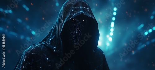 grim reaper shaped constellation, ai generative