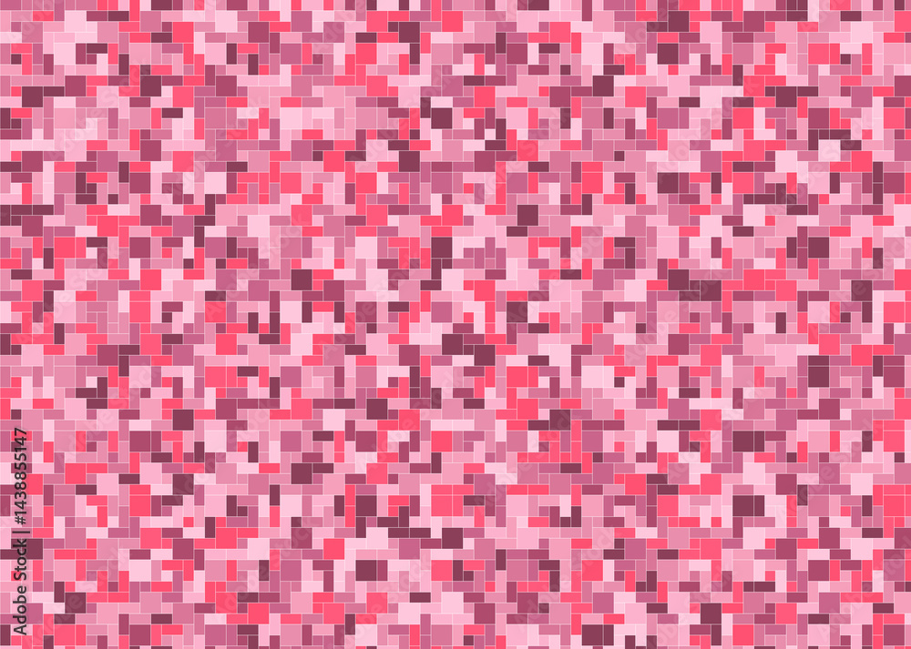 Fototapeta premium 背景 タイル 小さな四角形模様 同系色