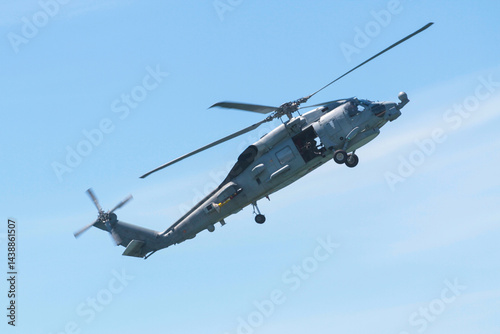 Wallpaper Mural military maneuvers. Infantry, aviation and navy landing	 Torontodigital.ca