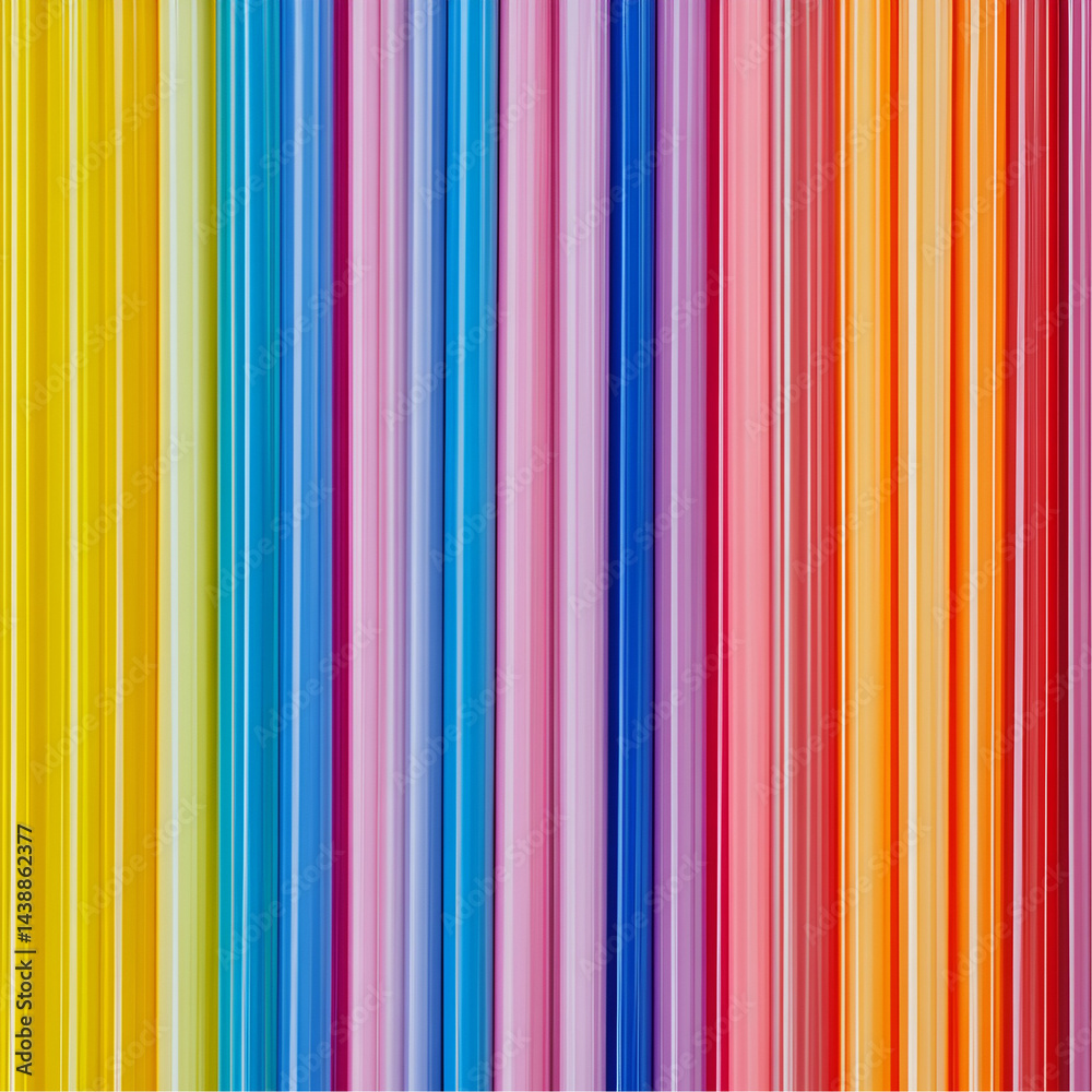 Vibrant Rainbow Stripes Colorful Abstract Art, Vibrant Rainbow Stripes Colorful Abstract Art,
