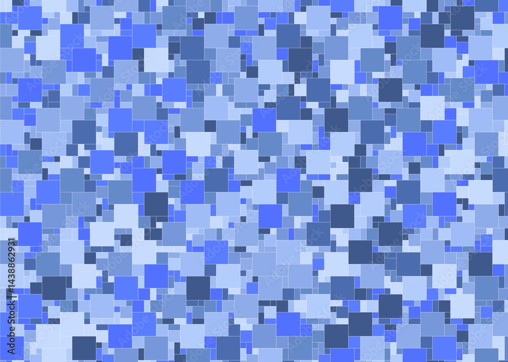 Fototapeta premium 背景 タイル 四角形模様 同系色