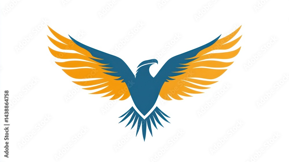 Obraz premium Soaring Eagle Logo Design