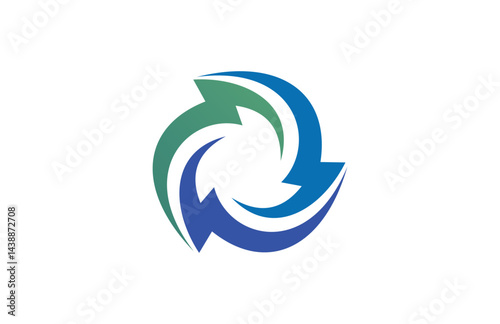  abstract circle logo