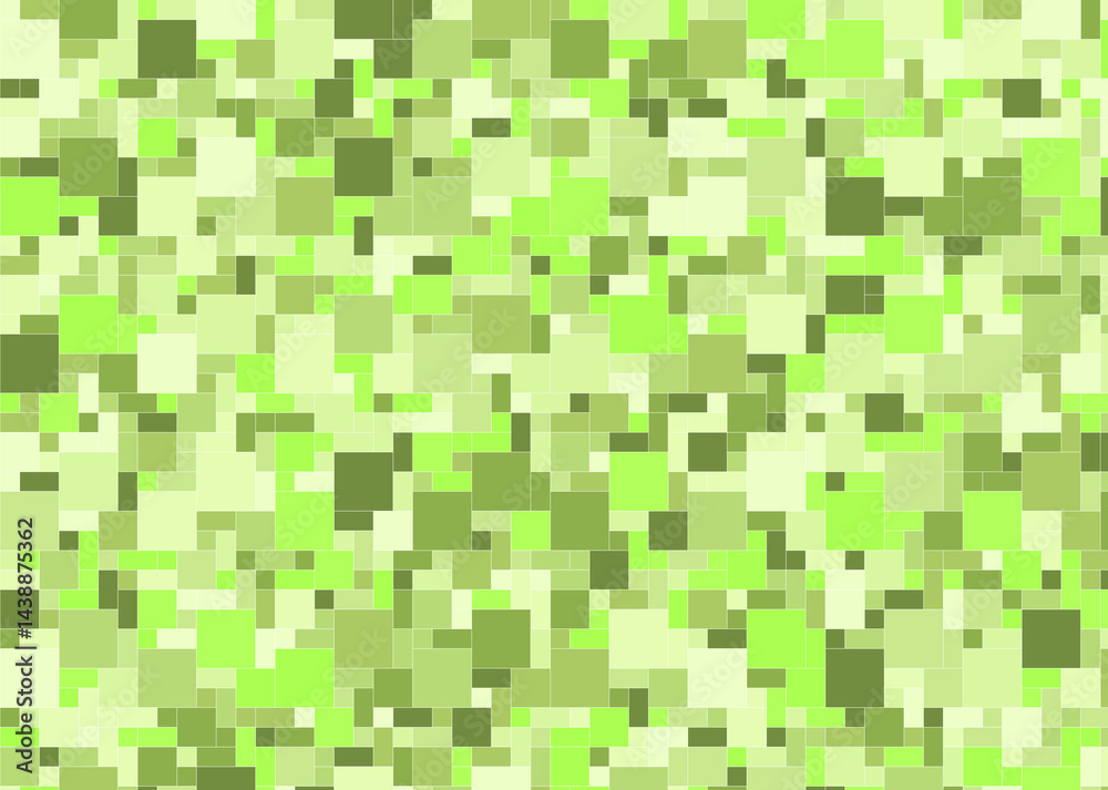 Fototapeta premium 背景 タイル 小さな四角形模様 同系色