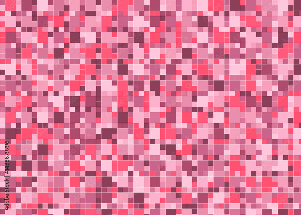 Fototapeta premium 背景 タイル 正方形模様 同系色