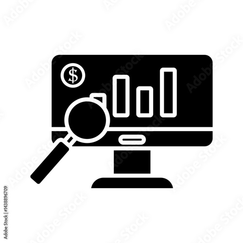 Cost reduction analysis line icon. Accountancy. Expense decline. Economic analysis. Stages and elements of a successful production cycle. Editable stroke