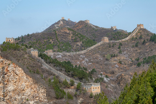 Obraz na płótnie Great wall of China w salonie
