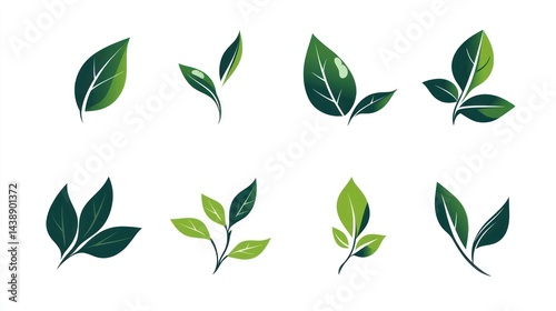 Tea Leaf Collection Illustration