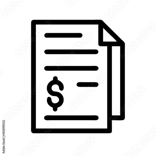 Business Achievement Certificate Diploma Award Document Icon Design