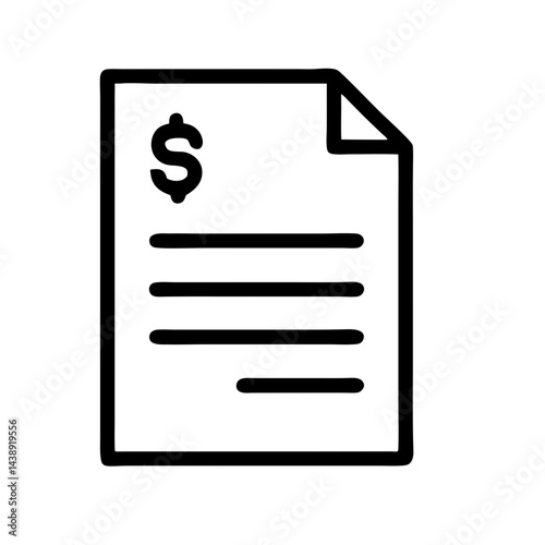 Business Achievement Certificate Diploma Award Document Icon Design