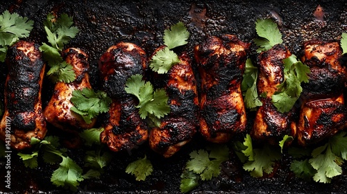 Roasted Chicken Drumsticks with Coriander