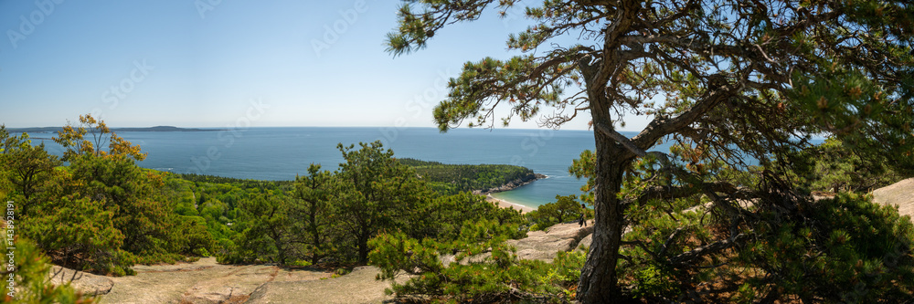 Looking Back Toward Sand Beach From The Beehive