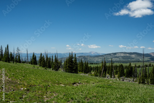 Looking West Across Yellowstone