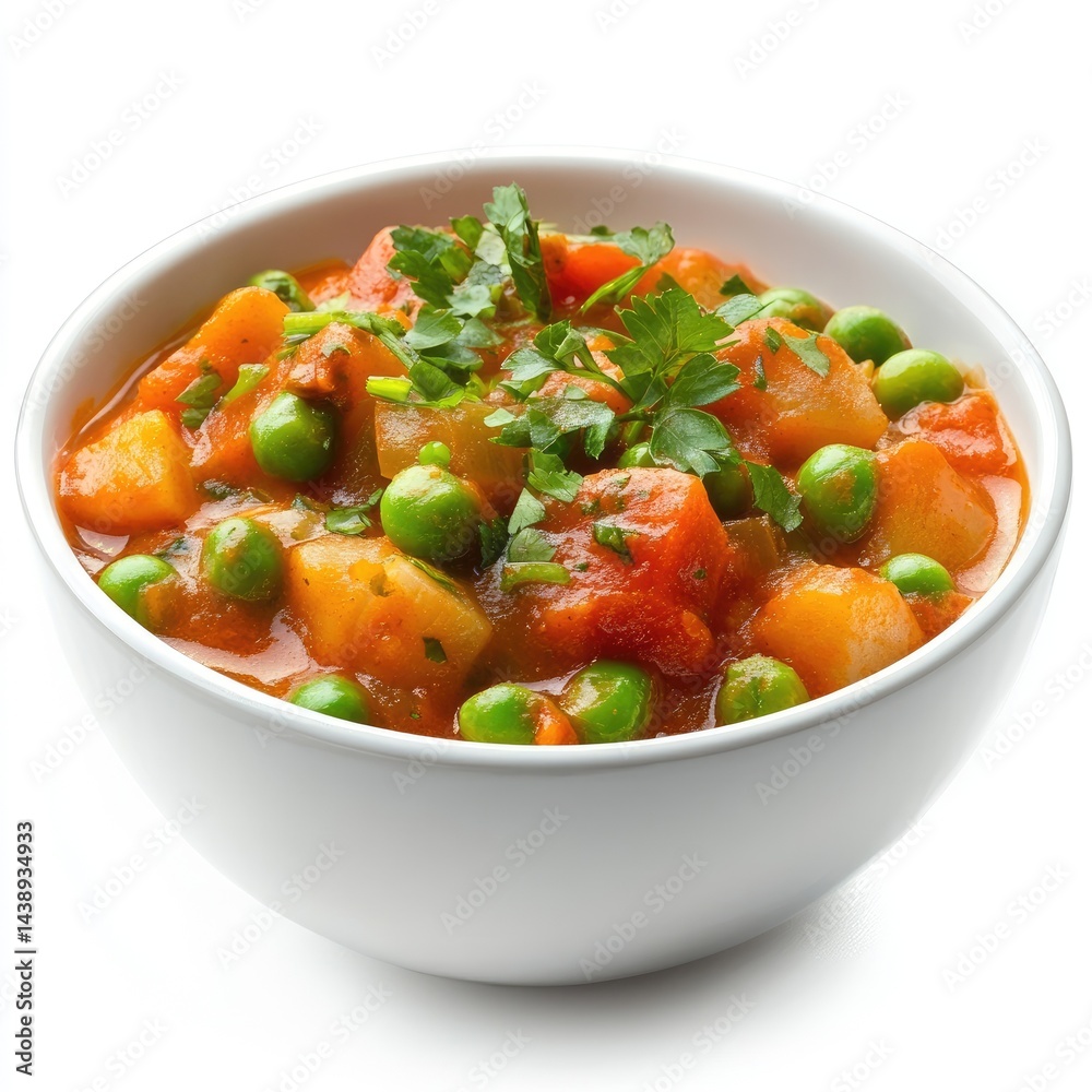 A vibrant, healthy bowl of hot tomato vegetable soup, perfect for a vegetarian meal A vibrant, healthy bowl of hot tomato vegetable soup, perfect for a vegetarian meal