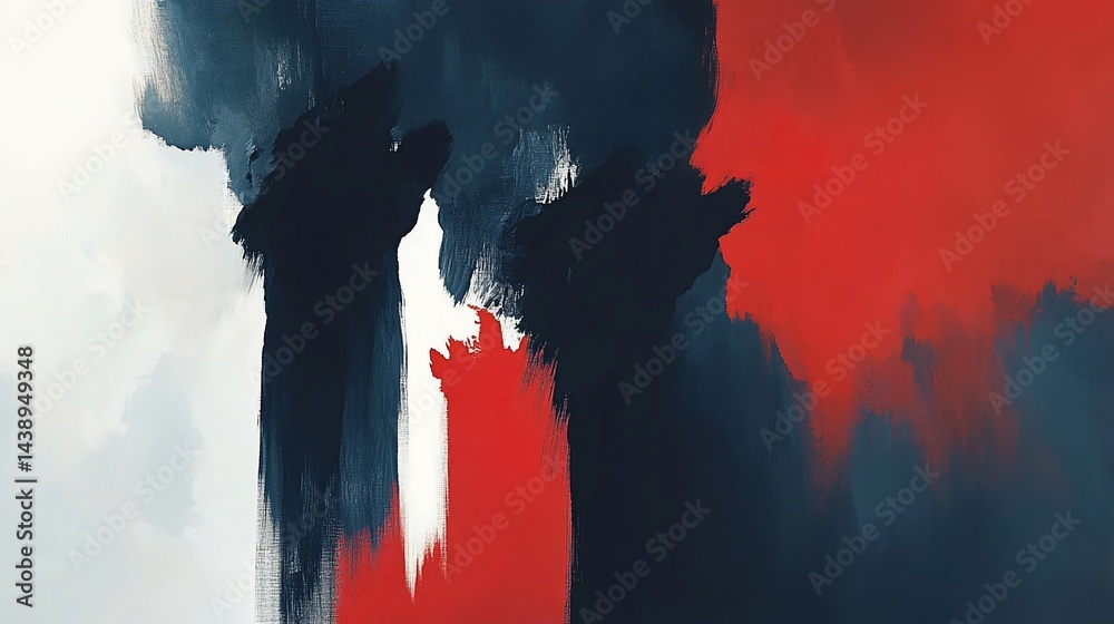 Abstract blend of vibrant colors