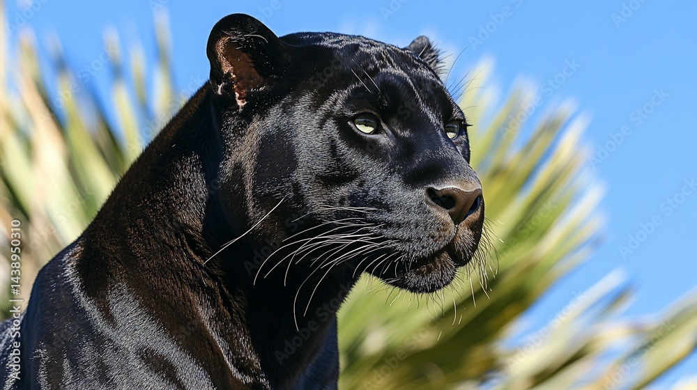 Black Panther Close-up