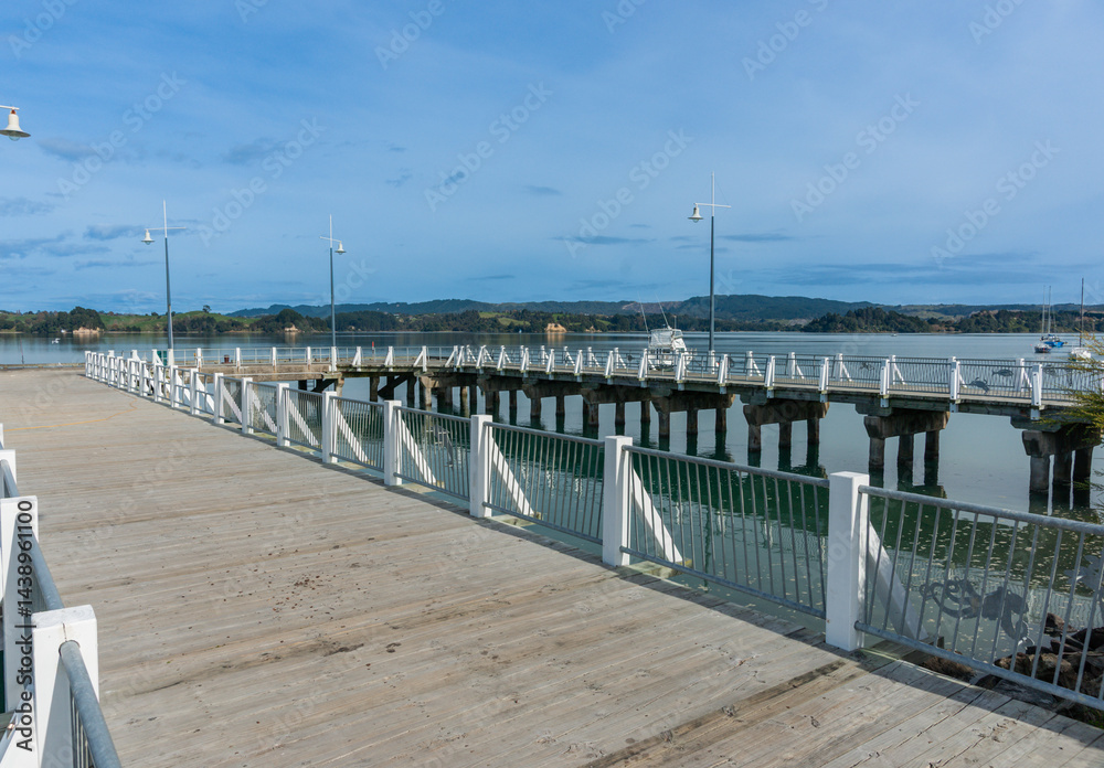 Ohiwa harbour wharf
