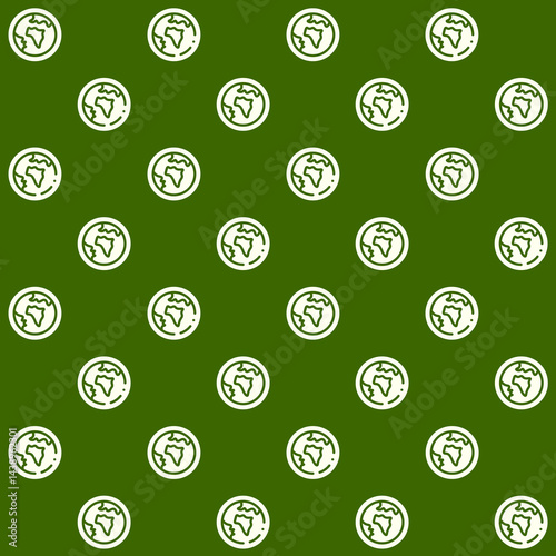 Minimalist Earth Vector Seamless Pattern