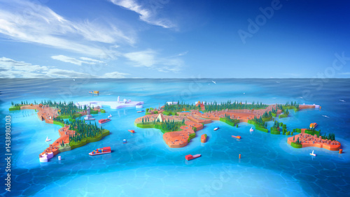 island in the sea