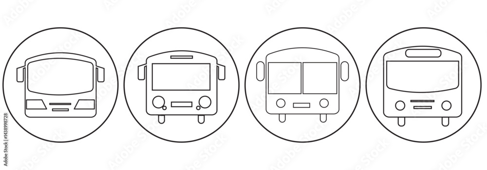 Bus icon vector for web and mobile app. Bus sign and symbol. Transport and Travel Symbol. Bus icon vector for web and mobile app. Bus sign and symbol. Transport and Travel Symbol.
