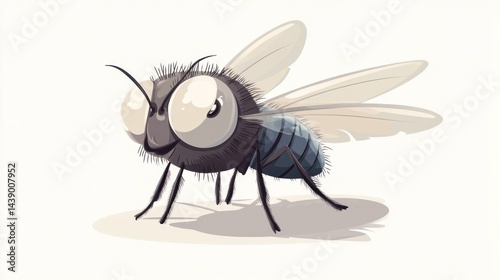 Cartoon fly illustration (1)