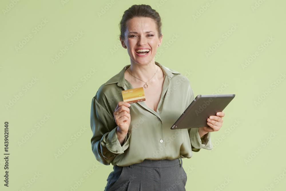 Effortless online shopping on a tablet