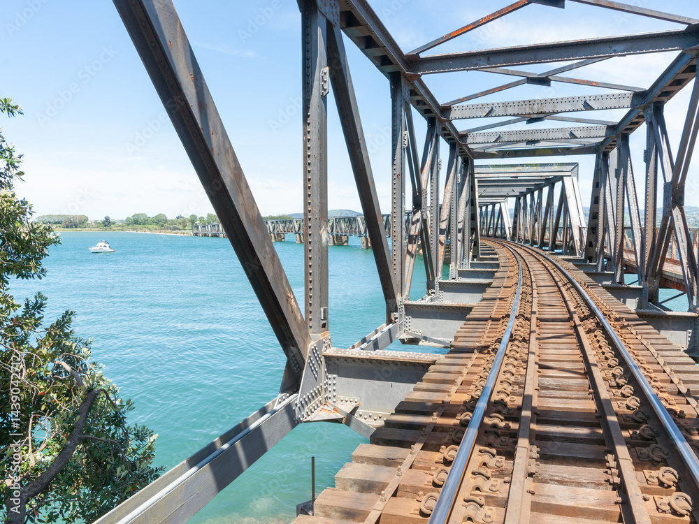 Tauranga historic railway bridge