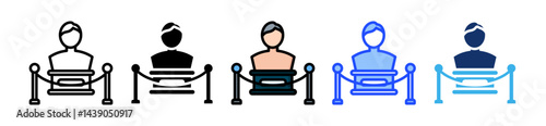 Public Art Icon Collection With Multiple Styles