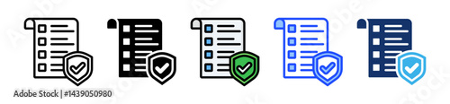 Public Policy Icon Collection With Multiple Styles