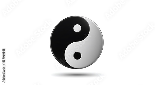 Yin Yang Symbol: A Polished, Balanced Circular Design