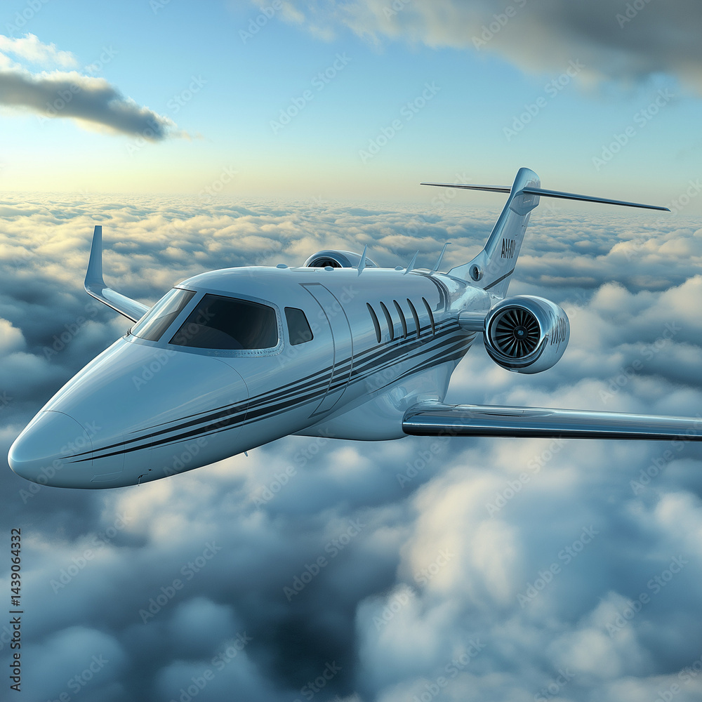 Fototapeta premium airplane in the sky