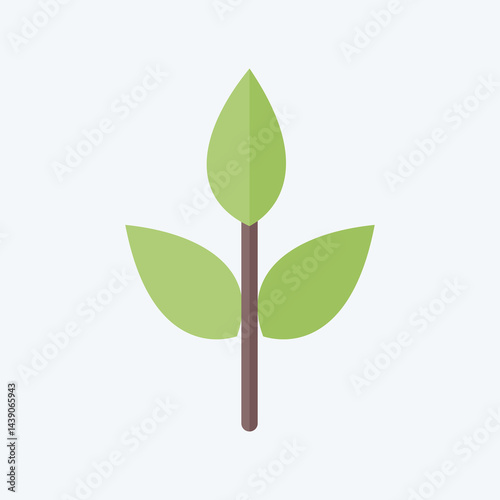 Icon Eco friendly Fabric. related to Fabric symbol. flat style. design editable