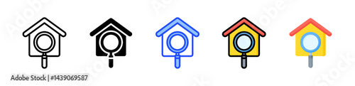 Search Icon Collection With Multiple Styles