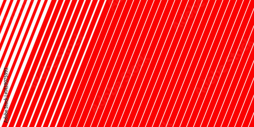 Red stripes on white background. Striped diagonal pattern Vector illustration of Seamless background Christmas or winter theme Background with slanted lines