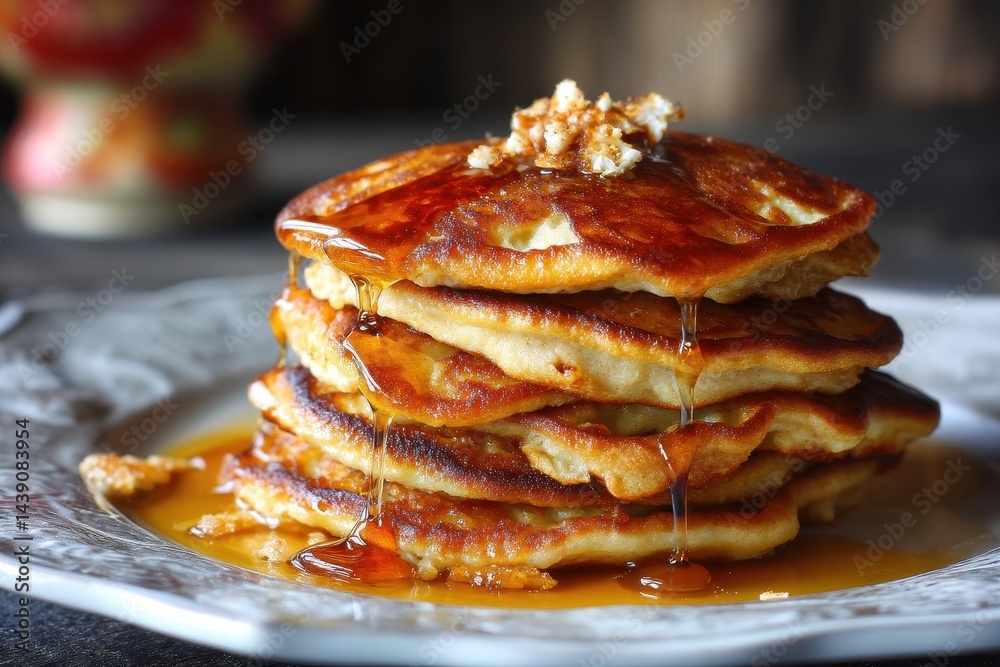Apple flavored pancakes Apple flavored pancakes
