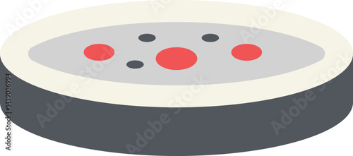 Petri Dish Flat Icon