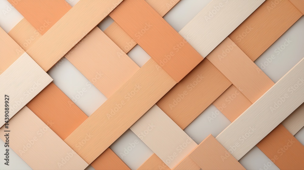Modern Abstract Geometric Weave in Soft Peach and Beige Tones abstract geometric weave texture peach Modern Abstract Geometric Weave in Soft Peach and Beige Tones abstract geometric weave texture peach