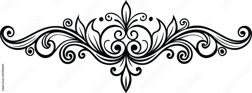 Hand Drawn Decorative Divider Vector Art Elegant Line Elements for Invitations and Design Projects Hand Drawn Decorative Divider Vector Art Elegant Line Elements for Invitations and Design Projects