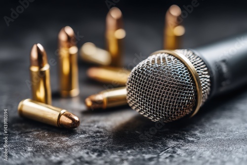 Microphone versus bullets Press freedom endangered World Press Freedom Day theme