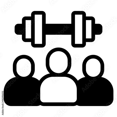 Fitness Group Icon