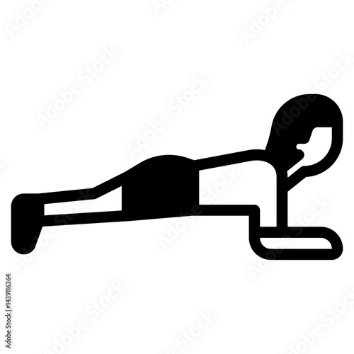Icon Push Up Exercise
