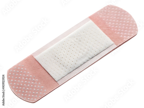 Obraz na płótnie Adhesive Bandage for Wound Care Isolate on transparent background cutout, PNG file, Cutout file w salonie