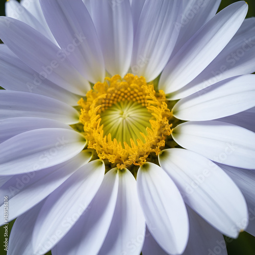 A tight shot of a flower with indistinct depth of its inner petals.