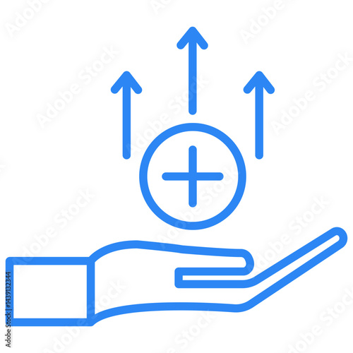 Improved Safety Line Color Icon, Improved Safety Icon – Security, Protection, Shield, Safety Measures, Risk Prevention Symbol