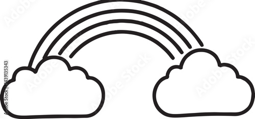 Cloud communication network design with vector hand icon thumb up and down buttons