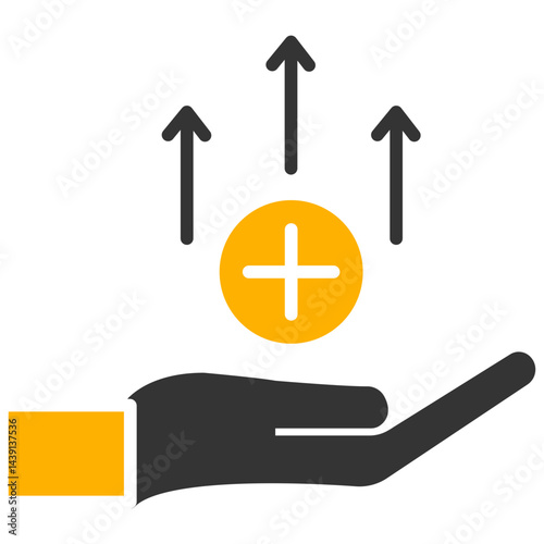 Improved Safety Color Icon, Improved Safety Icon – Security, Protection, Shield, Safety Measures, Risk Prevention Symbol