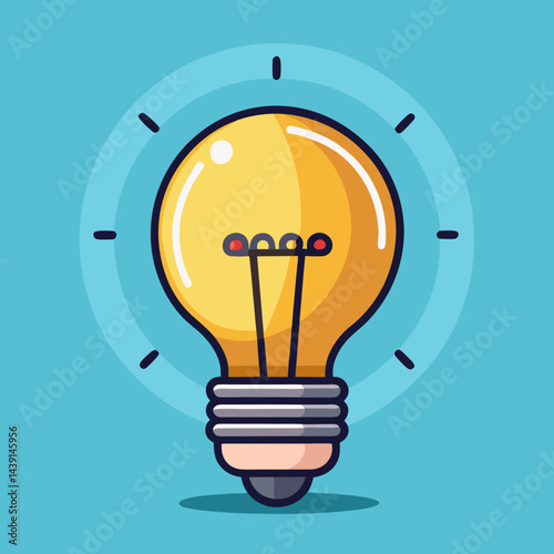 Creative Idea Sparking Concepts Shining Bright in Business Innovation