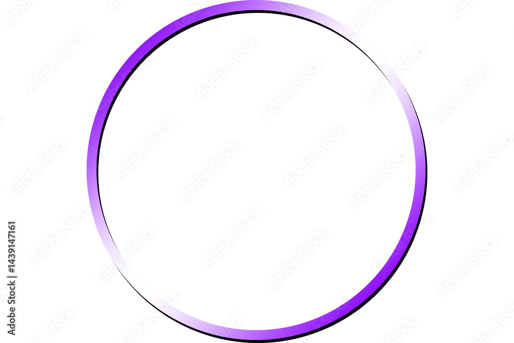 A glossy purple oval frame and a round blank frame, illustrated as a 3D vector design element, offer a template for your text or symbol on the web A glossy purple oval frame and a round blank frame, illustrated as a 3D vector design element, offer a template for your text or symbol on the web
