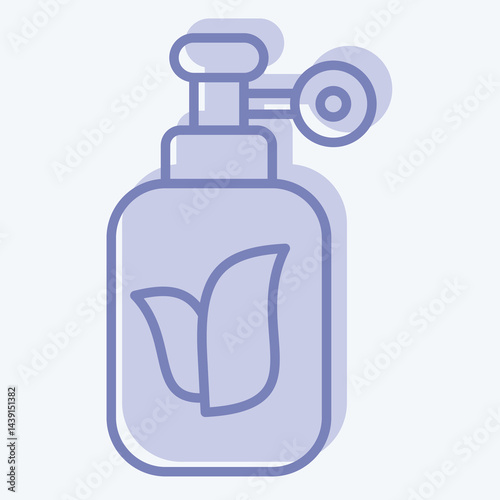Icon Natural Gas. related to Save the World symbol. two tone style. editable
