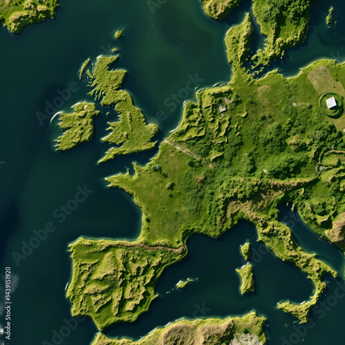 Rhine River forelands